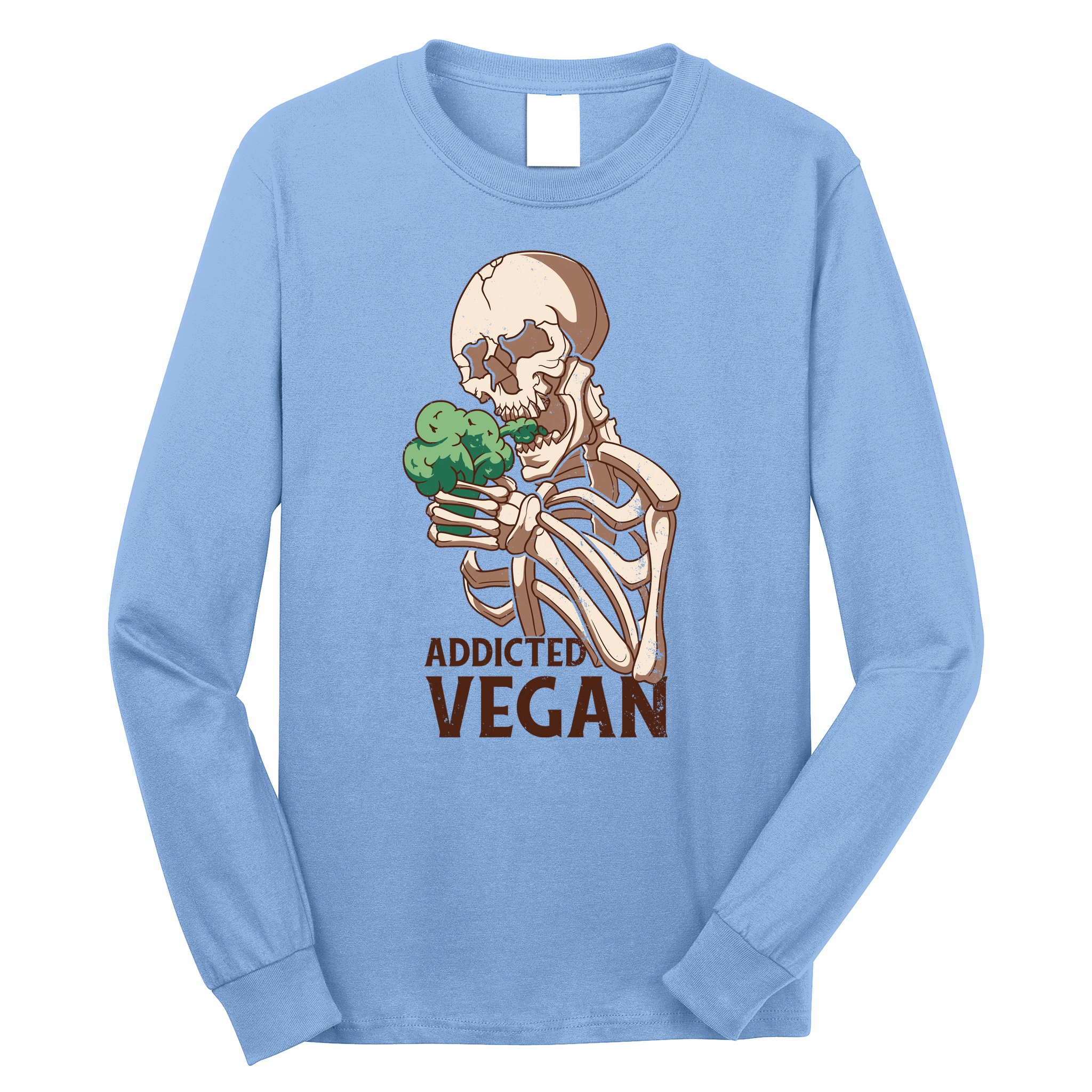 Addicted Vegan Long Sleeve Shirt