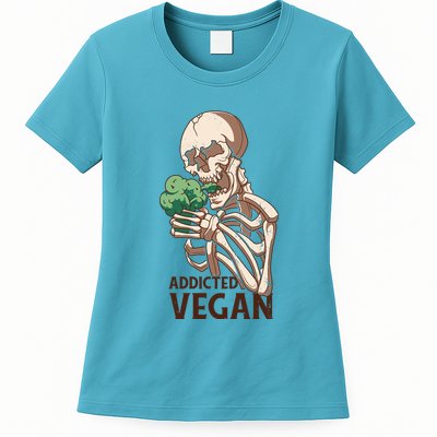 Addicted Vegan Womens T-Shirt