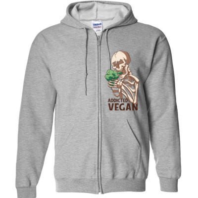 Addicted Vegan Full Zip Hoodie