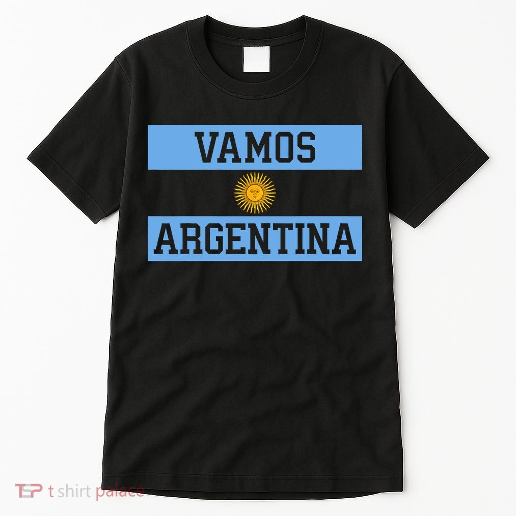 Argentina Vamos Argentina Flag Soccer Tall T-Shirt