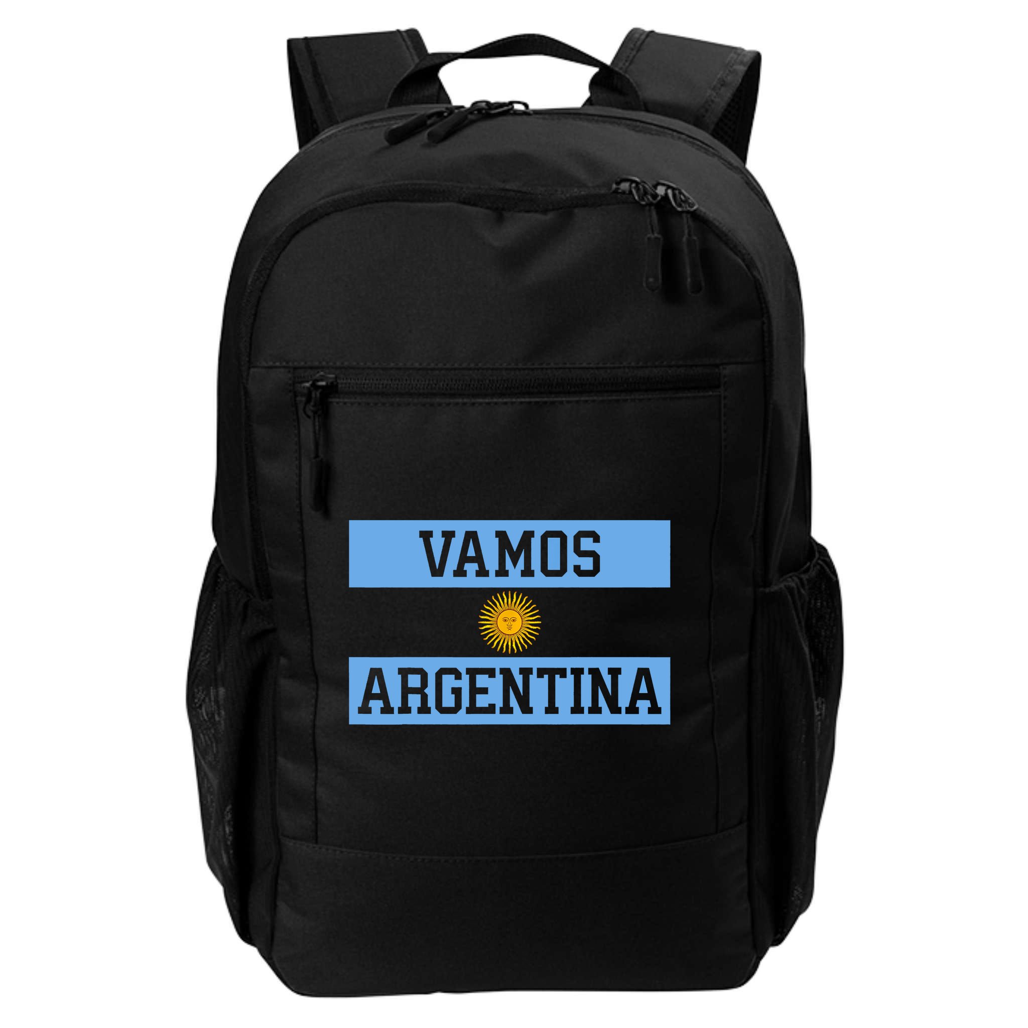 Argentina Vamos Argentina Flag Soccer Backpack