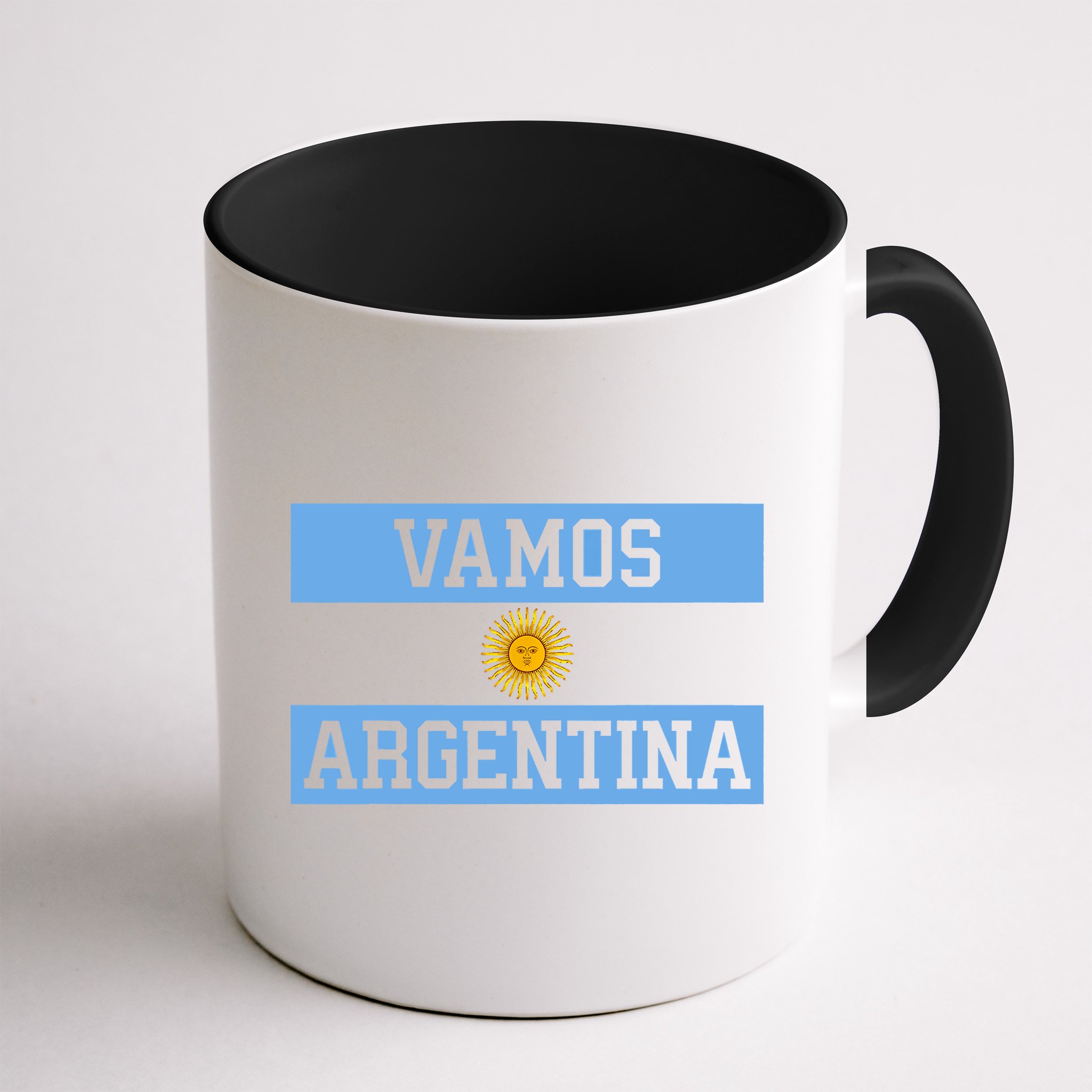 Argentina Vamos Argentina Flag Soccer Mug