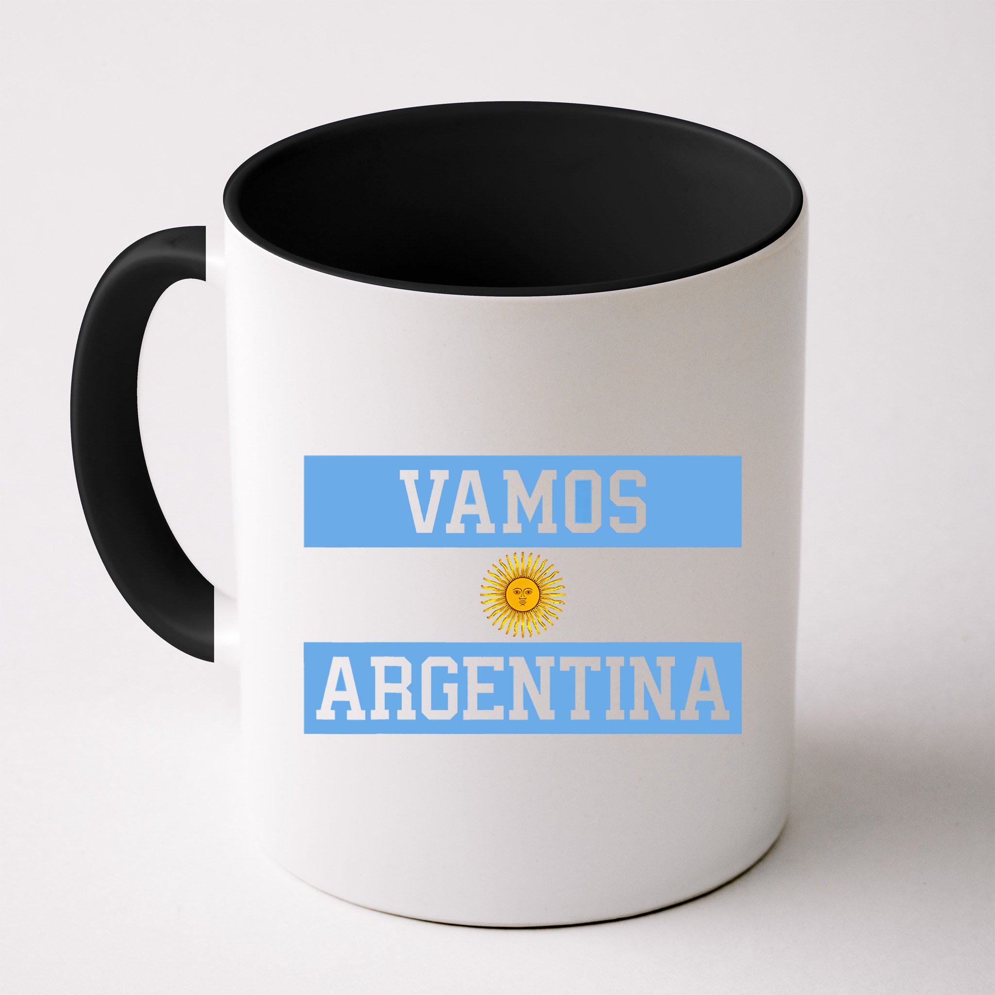 Argentina Vamos Argentina Flag Soccer Mug