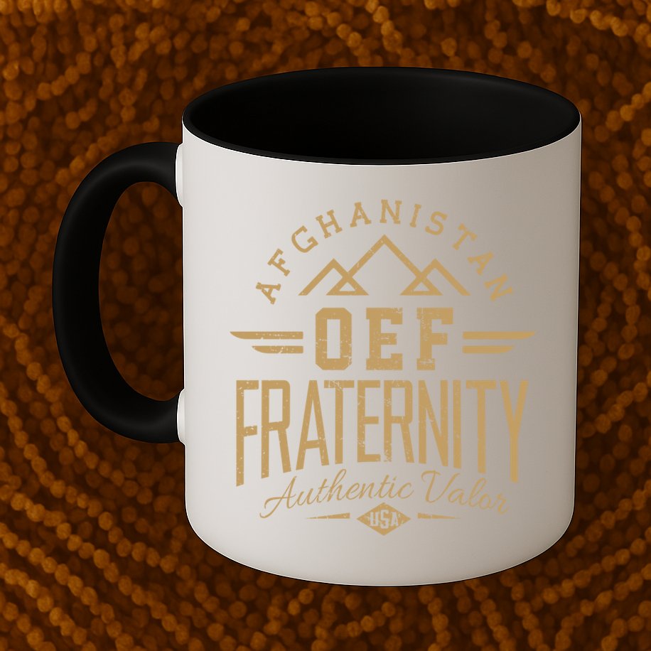 Army Veteran Afghanistan Soldier Oef Enduring Freedom Alumni Gift Mug