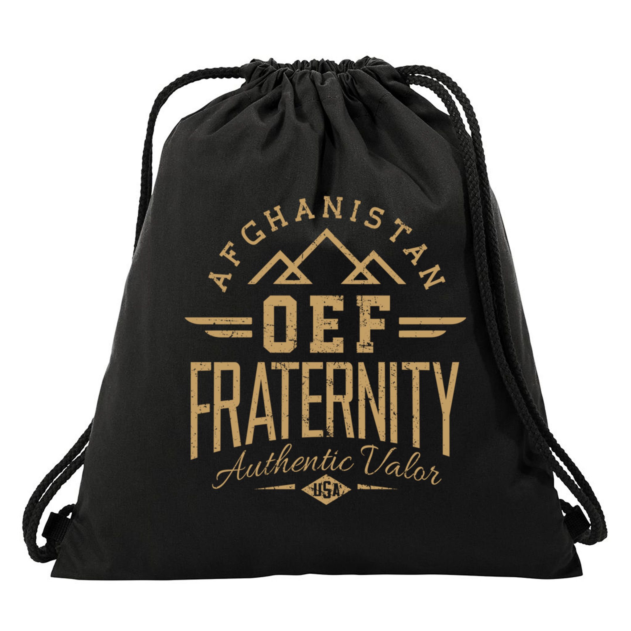 Army Veteran Afghanistan Soldier Oef Enduring Freedom Alumni Gift Drawstring Bag