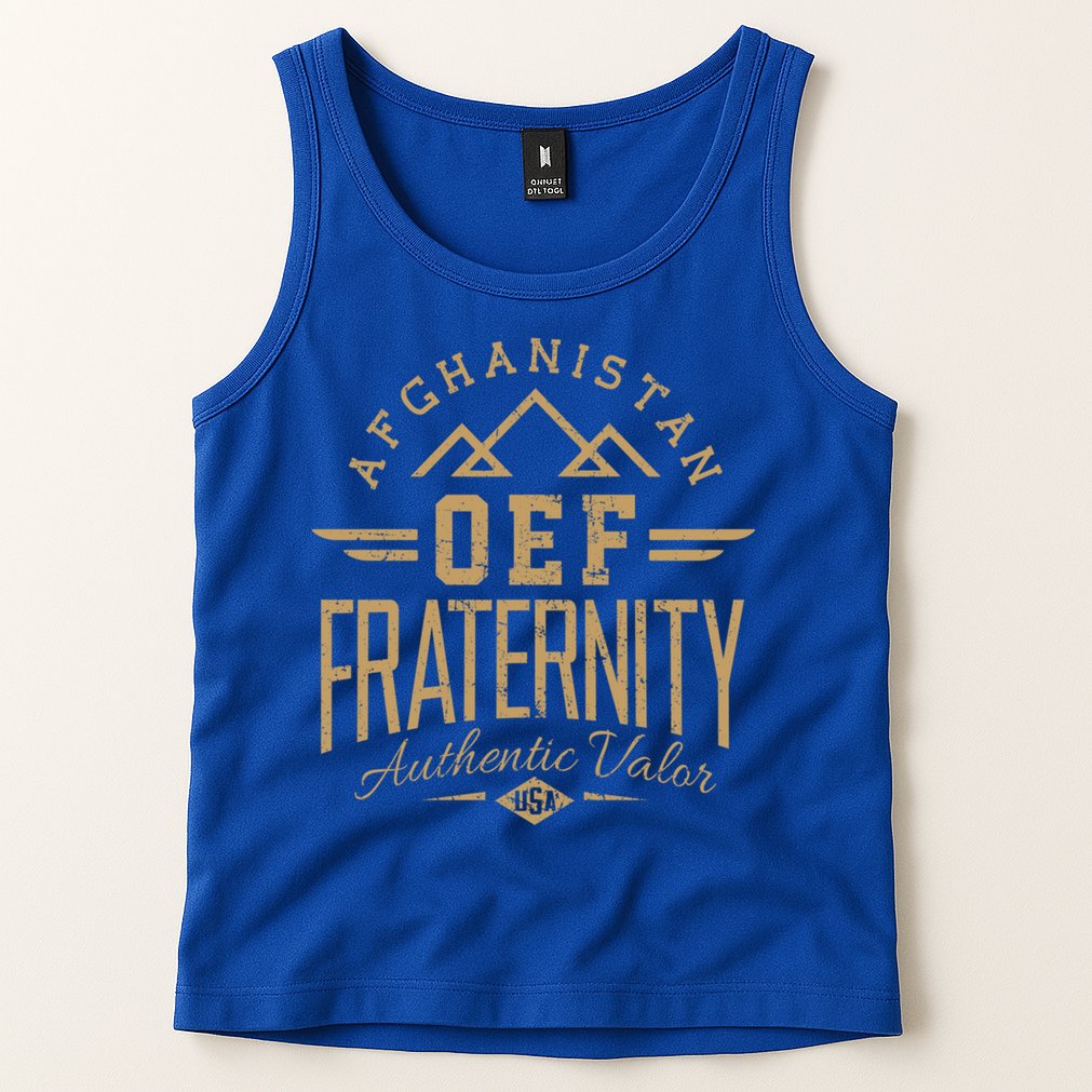 Army Veteran Afghanistan Soldier Oef Enduring Freedom Alumni Gift Tank Top