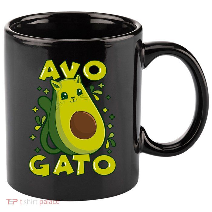 Avagato Kawii 11oz C Handle Ceramic Mug