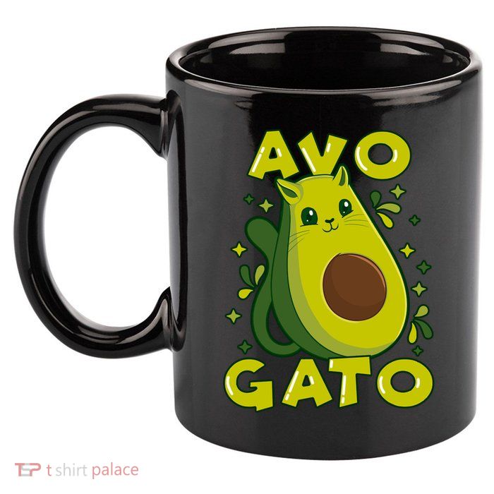 Avagato Kawii 11oz C Handle Ceramic Mug