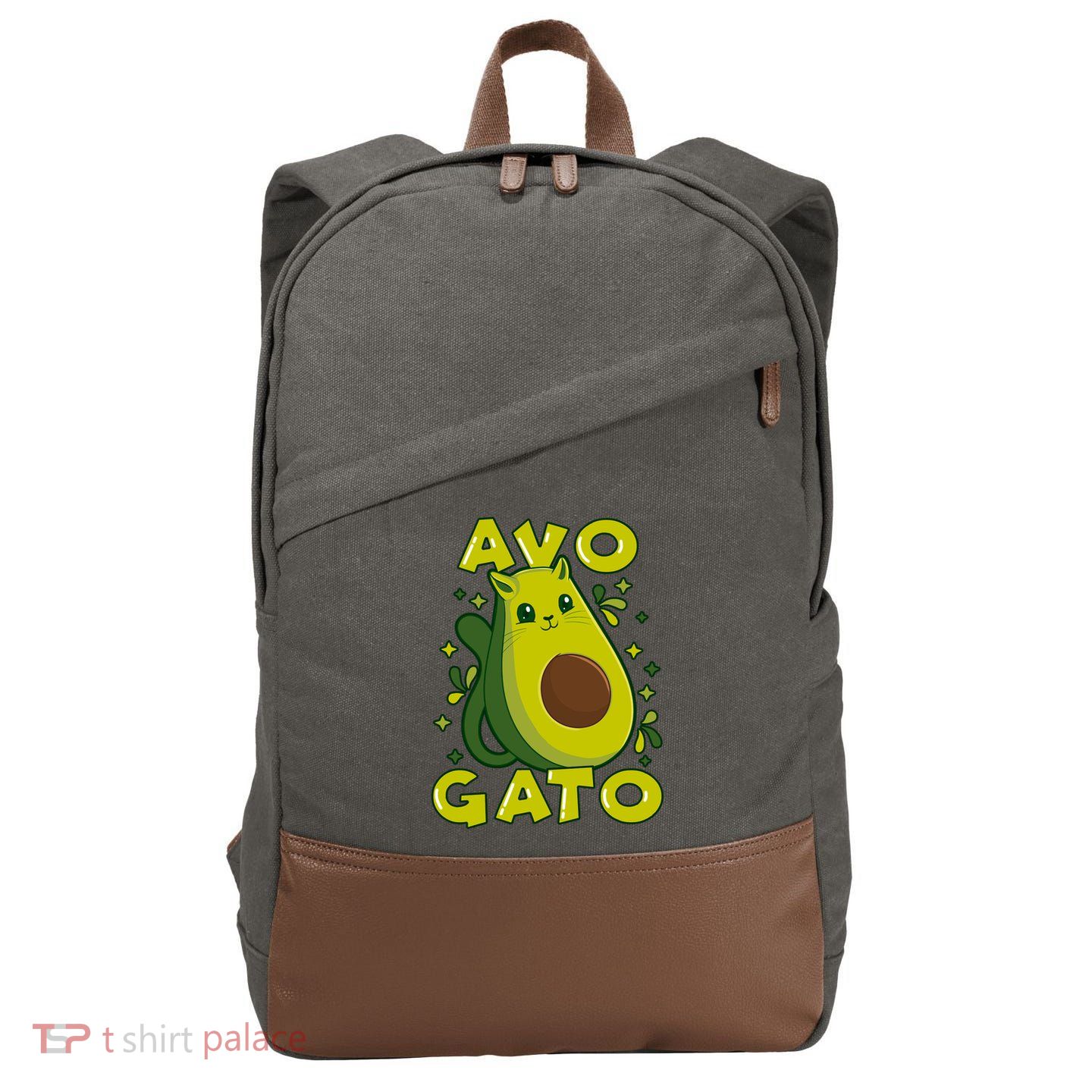 Avagato Kawii Cotton Canvas Backpack