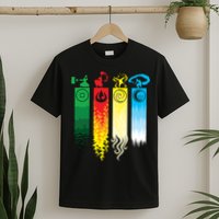 Avatar Bending Fire Water Earth Air T-Shirt