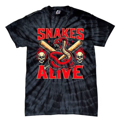 Arizona Vintage Baseball Arizona Snakes Alive Tie-Dye T-Shirt