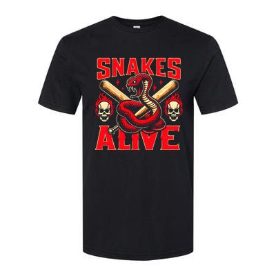 Arizona Vintage Baseball Arizona Snakes Alive Softstyle CVC T-Shirt