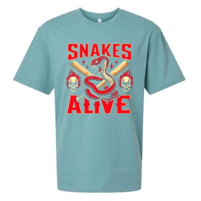 Arizona Vintage Baseball Arizona Snakes Alive Sueded Cloud Jersey T-Shirt