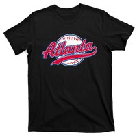 Atlanta Vintage Baseball Throwback Retro Design T-Shirt