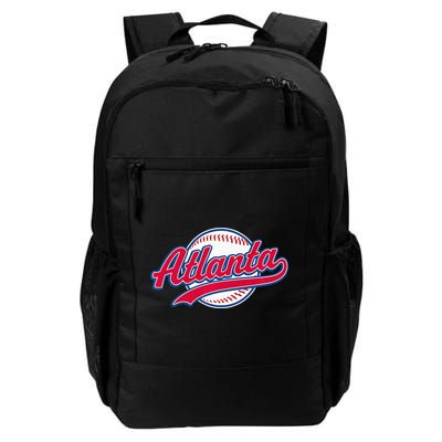 Atlanta Vintage Baseball Throwback Retro Design Backpack