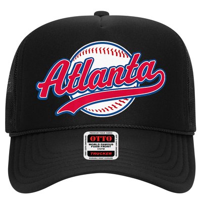 Atlanta Vintage Baseball Throwback Retro Design Hat