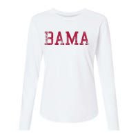 Alabama Vintage Bama Womens Cotton Relaxed Long Sleeve T-Shirt