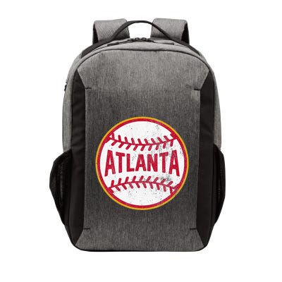 Atlanta  Vintage Baseball Throwback Retro Design Vector Backpack