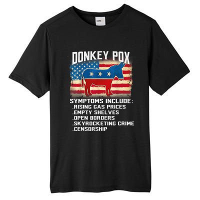 Anti Virus Biden Donkey Pox Symptoms Include Funny Biden Tall Fusion ChromaSoft Performance T-Shirt