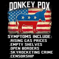 Anti Virus Biden Donkey Pox Symptoms Include Funny Biden Wool Snapback Cap