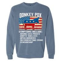 Anti Virus Biden Donkey Pox Symptoms Include Funny Biden Garment-Dyed Sweatshirt
