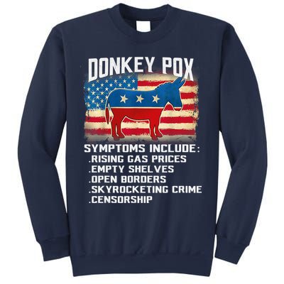 Anti Virus Biden Donkey Pox Symptoms Include Funny Biden Sweatshirt