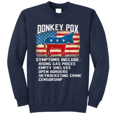 Anti Virus Biden Donkey Pox Symptoms Include Funny Biden Sweatshirt