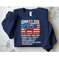 Anti Virus Biden Donkey Pox Symptoms Include Funny Biden Sweatshirt