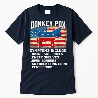 Anti Virus Biden Donkey Pox Symptoms Include Funny Biden Tall T-Shirt