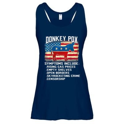 Anti Virus Biden Donkey Pox Symptoms Include Funny Biden Ladies Essential Flowy Tank