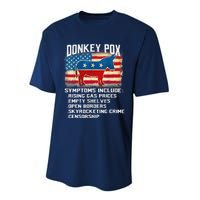 Anti Virus Biden Donkey Pox Symptoms Include Funny Biden Performance Sprint T-Shirt