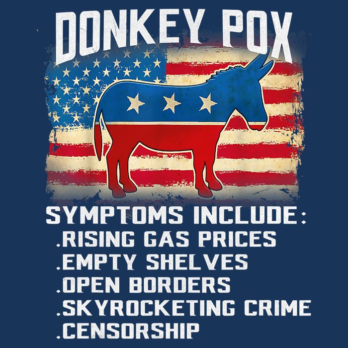 Anti Virus Biden Donkey Pox Symptoms Include Funny Biden Baby Bodysuit