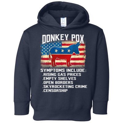 Anti Virus Biden Donkey Pox Symptoms Include Funny Biden Toddler Hoodie