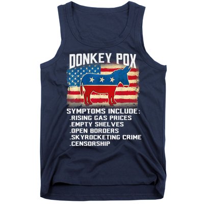 Anti Virus Biden Donkey Pox Symptoms Include Funny Biden Tank Top