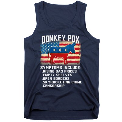 Anti Virus Biden Donkey Pox Symptoms Include Funny Biden Tank Top