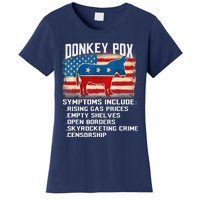 Anti Virus Biden Donkey Pox Symptoms Include Funny Biden Women's T-Shirt