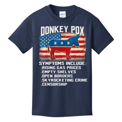 Anti Virus Biden Donkey Pox Symptoms Include Funny Biden Kids T-Shirt
