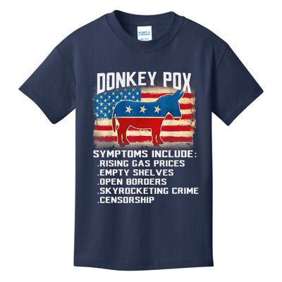 Anti Virus Biden Donkey Pox Symptoms Include Funny Biden Kids T-Shirt