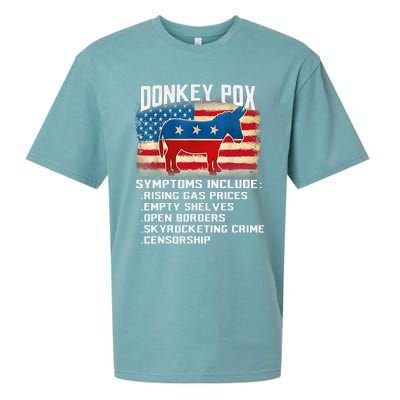 Anti Virus Biden Donkey Pox Symptoms Include Funny Biden Sueded Cloud Jersey T-Shirt