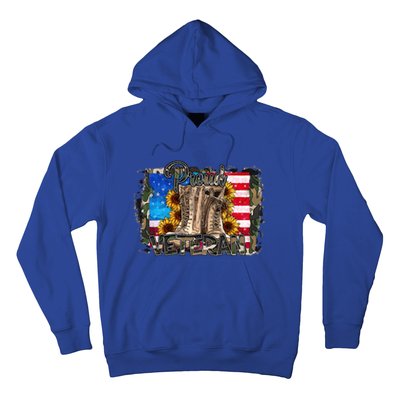 Army Veteran Boots Proud Veteran Army Dad Proud Veteran Gift Hoodie