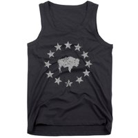 American Vintage Buffalo Silhouette Love Bison Tank Top