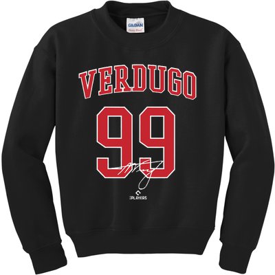 Alex Verdugo Boston Baseball Fan Player Kids Sweatshirt