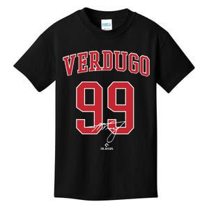 Alex Verdugo Boston Baseball Fan Player Kids T-Shirt