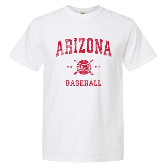 Arizona Vintage Baseball Throwback Garment-Dyed Heavyweight T-Shirt