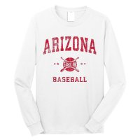 Arizona Vintage Baseball Throwback Long Sleeve Shirt