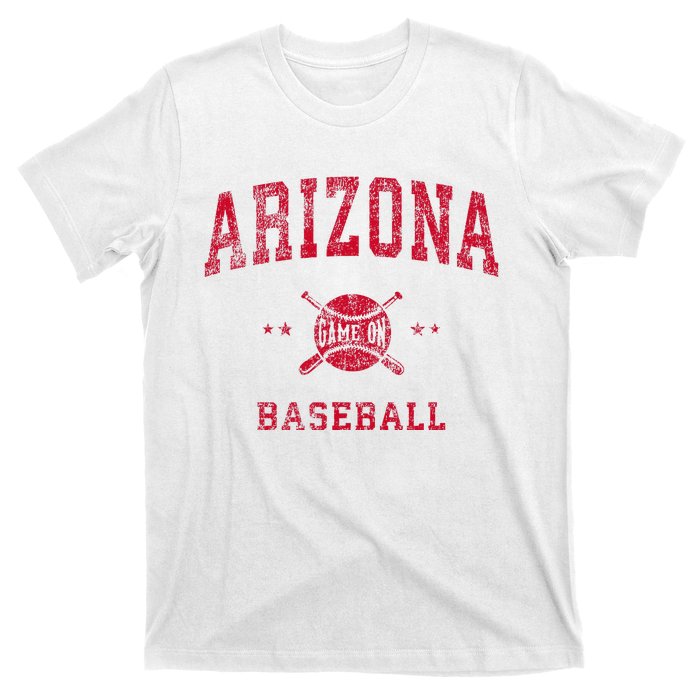 Arizona Vintage Baseball Throwback T-Shirt