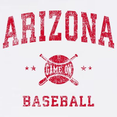 Arizona Vintage Baseball Throwback T-Shirt