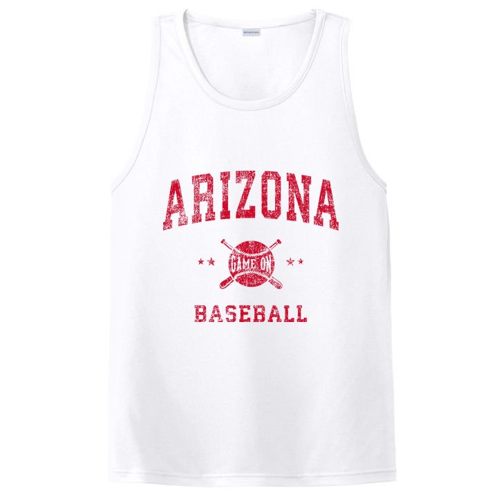Arizona Vintage Baseball Throwback PosiCharge Competitor Tank
