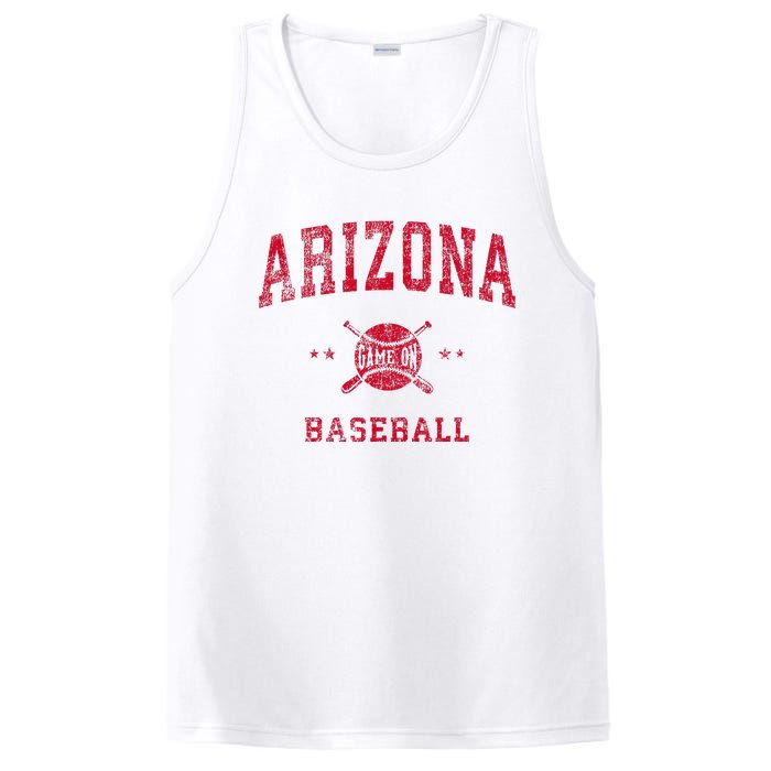 Arizona Vintage Baseball Throwback PosiCharge Competitor Tank