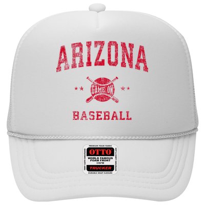 Arizona Vintage Baseball Throwback Trucker Hat